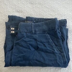 American Eagle Outfitters Dark Blue Flare Jeans